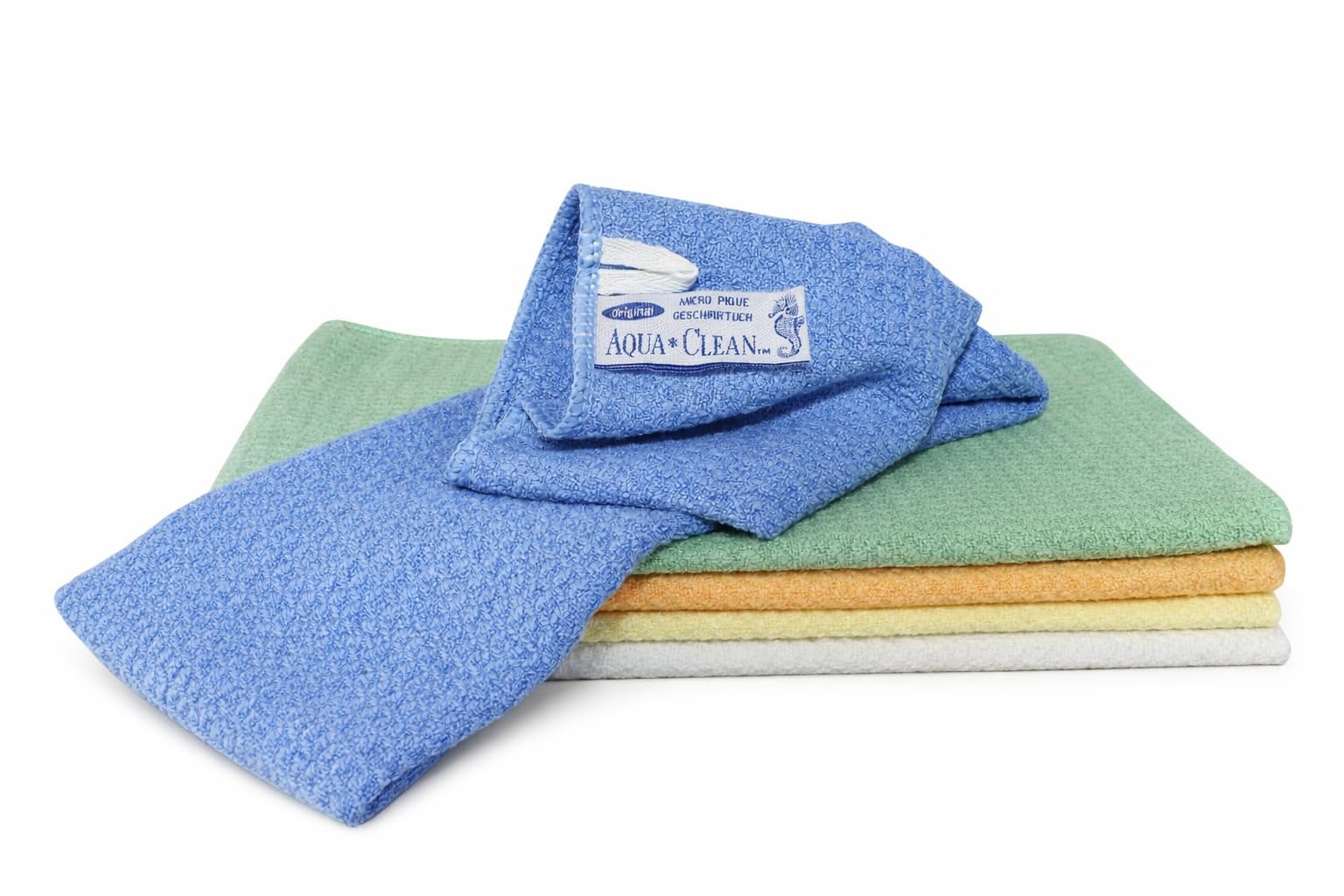 AQUA CLEAN Geschirrtuch Pique Microfaser 5er Set