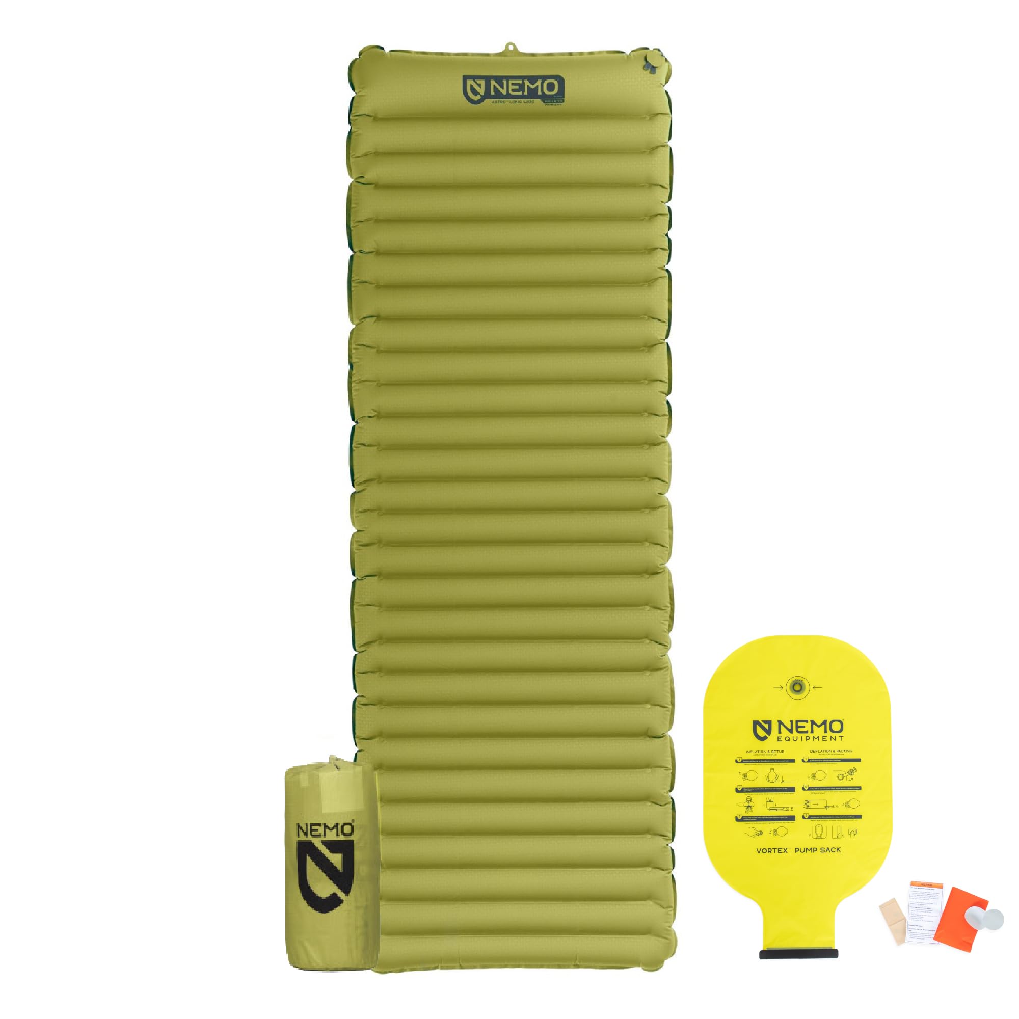 Amazon.com : NEMO Equipment Astro Sleeping Pad - Long Wide - Birch
