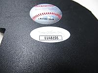 Vista 3 de Yasiel Puig - Figura de madera firmada con autógrafo Los Angeles Dodgers JSA UU46196