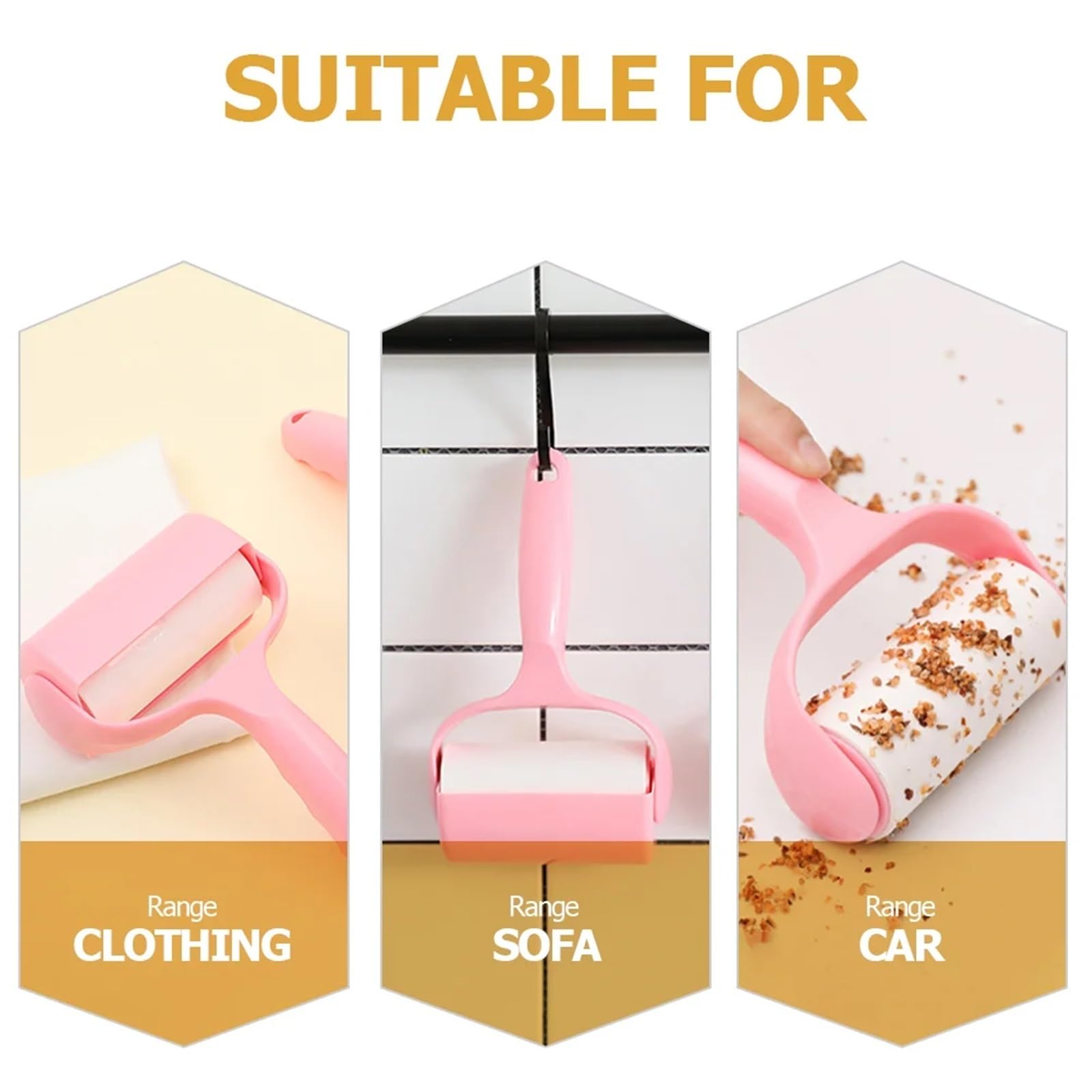 16 stücke Pet Lint Roller Set Hund Liefert Katze Zubehör Fell Entferner Klebeband for Garten Tragbare Haar Aufkleber Mit hohe Für Kleidung