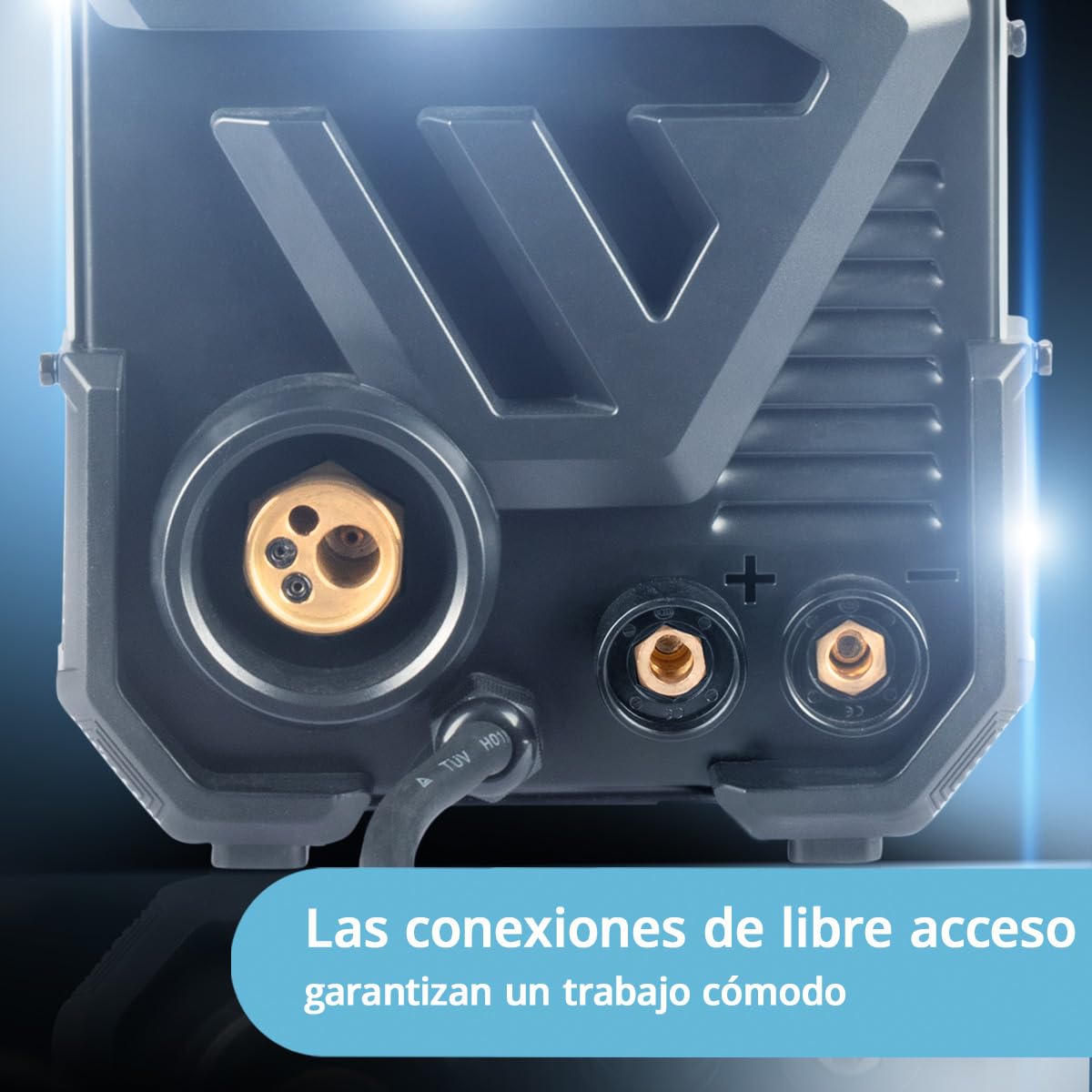 STAHLWERK Soldador combinado 2 en 1 DC TIG 200 Puls Pro – Máquina de soldar TIG & MMA/Electrodo hasta 200 A, función de pulso, apto para chapa fina, para acero, acero inoxidable, cobre y latón