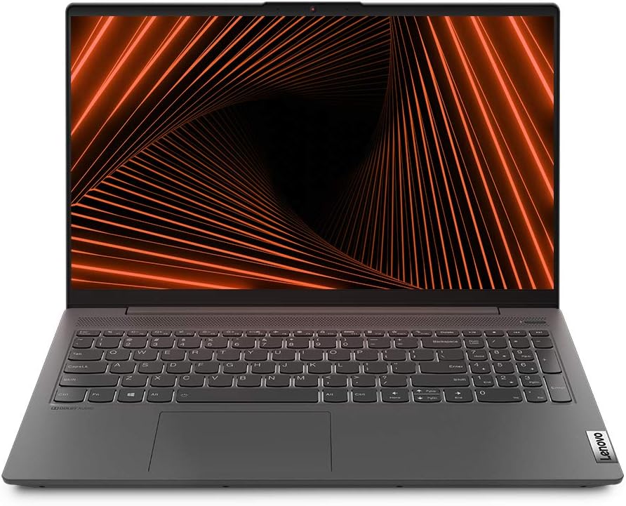 Lenovo IdeaPad Slim 5 Intel Core i5 11th Gen 15.6" (39.62cm) FHD IPS Thin & Light Laptop (16GB/512GB SSD/Windows 11/Office 2021/Backlit/FPR/3months Game Pass/Graphite Grey/1.66Kg), 82FG01B5IN