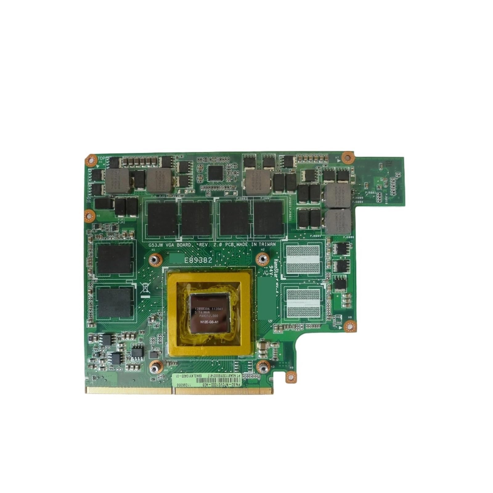 GTX560M GTX 560M 3GB N12E-GS-A1 VGA Scheda Grafica della Scheda Video for G53JW G53SW G53SX G73SW G73JW Laptop Completamente Testato