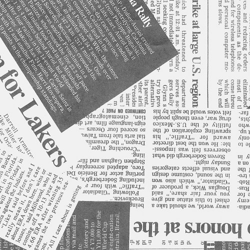 タカ印 ラッピングペーパー 49-1429 レター柄 ニュースペーパー 半才判 50枚