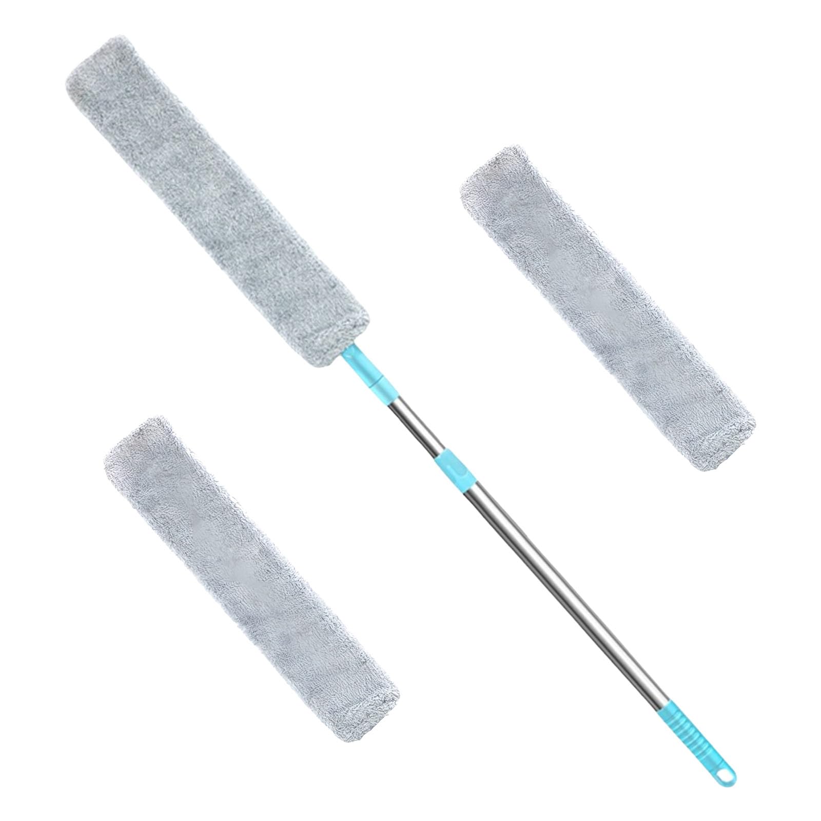 COOLHOOD Extendable Microfiber Dusters with Bendable Head for Tight Space and Hard to Reach Area Washable Microfiber Dusters