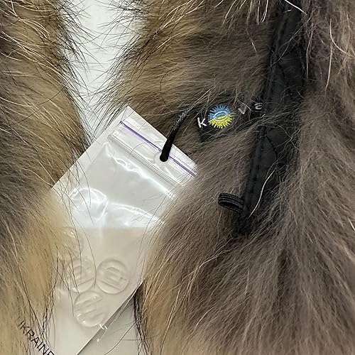 Fur Raccoon for Hood Edge Fringe Collar Trim womens and mens2