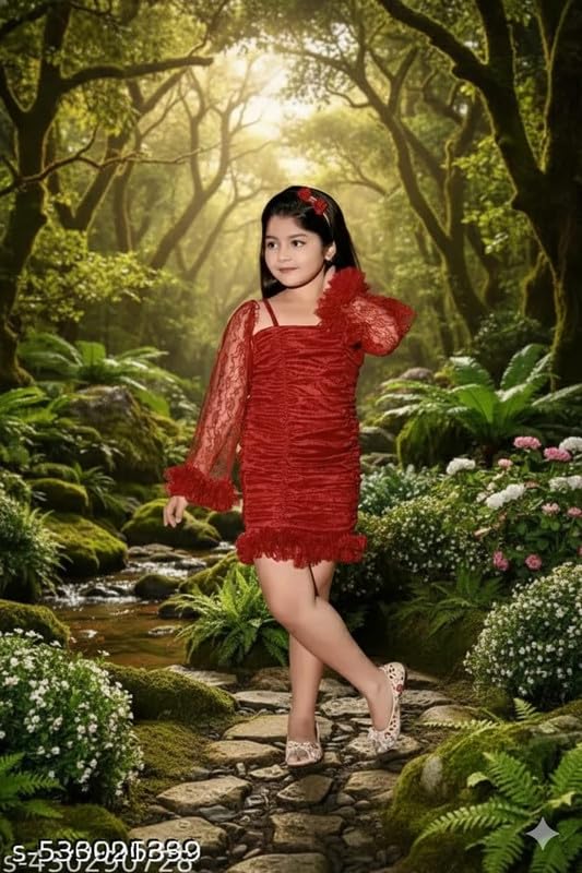 Image of Stylish Bodycon One-Piece Kids Dress,M,|U,1