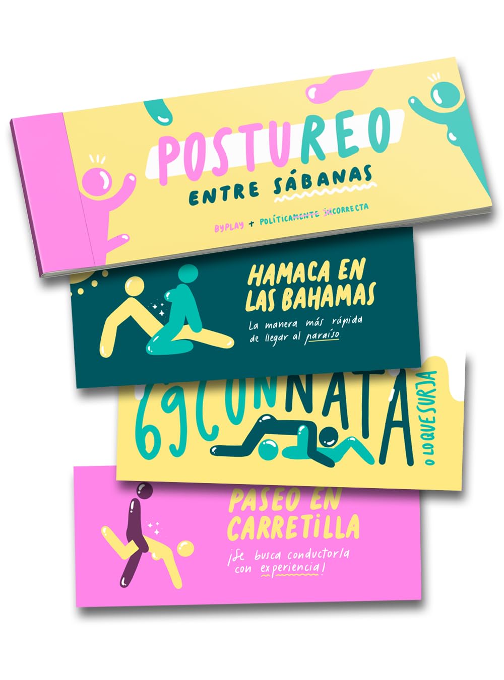 Juegos de Parejas Adultos - Talonario para Parejas - regalos para parejas - juegos intimos parejas, 22 Juegos Distintos