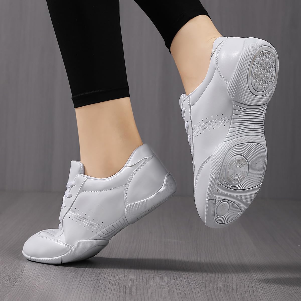 Cheer Shoes Girls Jump Tumbling Cheerleading Women Exercise Aerobic Fitness Dance Training Sneakers Youth - Image 3