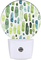 Vista 10 de EKOBLA Luces nocturnas de estrellas de Texas enchufables a la pared, estilo occidental vintage, retro, estrella americana, luces nocturnas LED