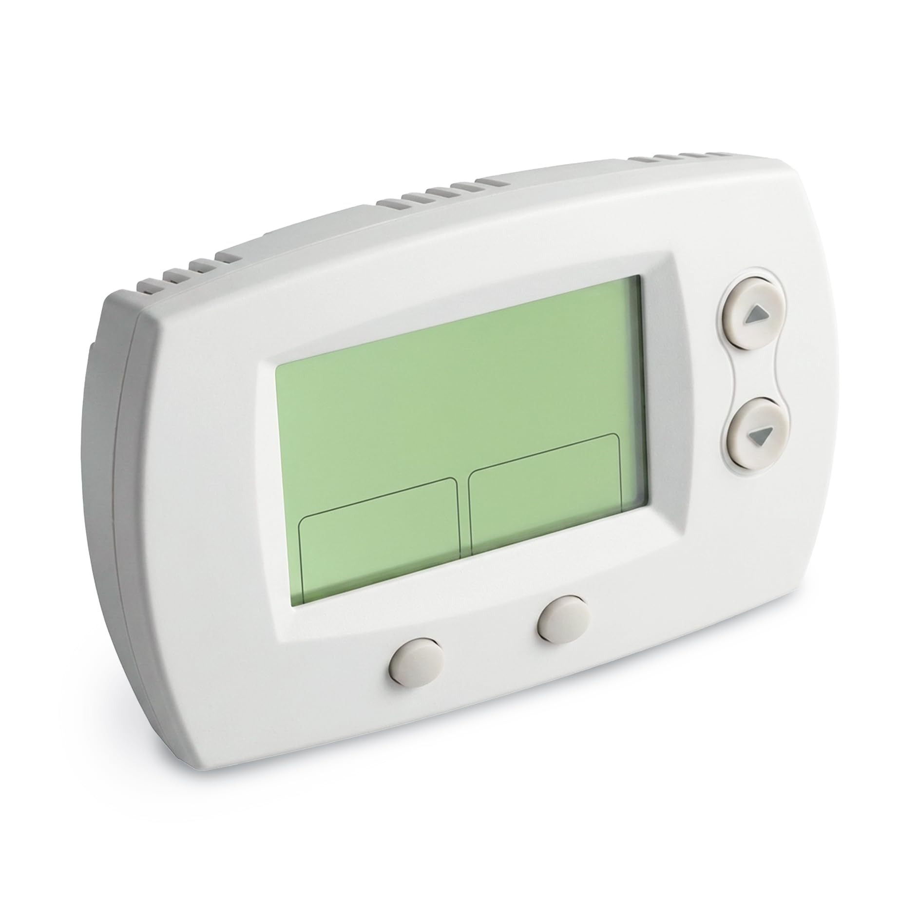 Axaiony White Th5220d Non-Programmable Thermostat – Large Backlit Display, Manual One-Button Control, Supports 2H/2C Systems