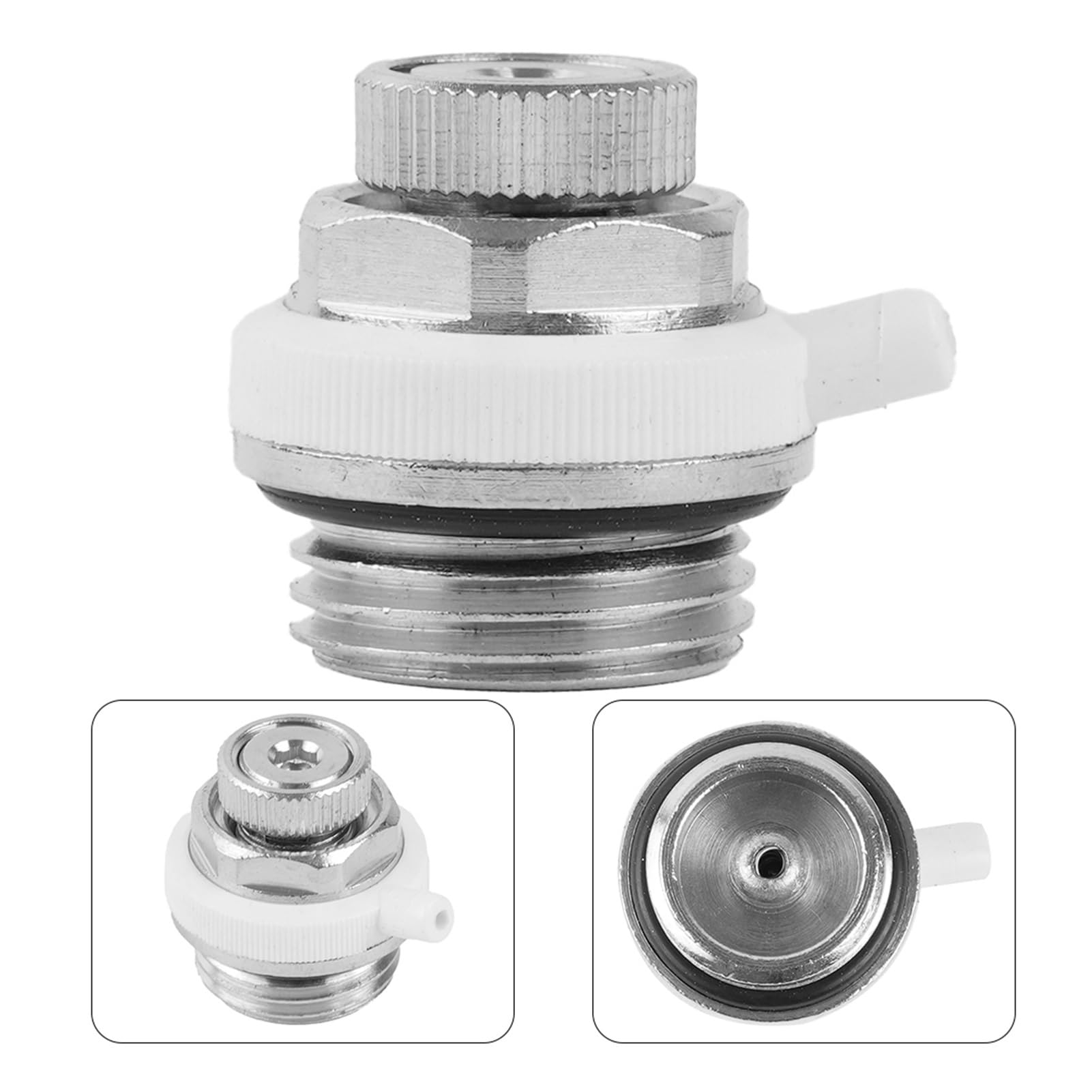 Purgador de Aire de la válvula del radiador 1/2/3/5 Piezas 1/2 27x26x26 mm Corte automático Otras mejoras for el hogar(3pcs)
