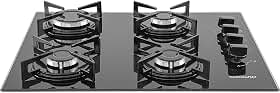 Fogão Cooktop Suggar 4 Bocas Preto Bivolt