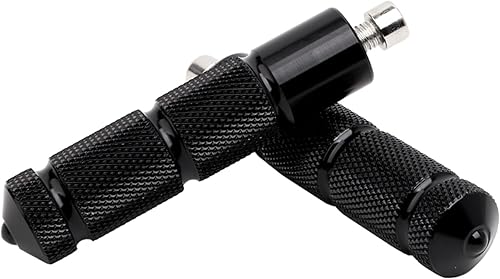 Miniatura 5 de Mokuo Piernas ajustables para motocicleta CNC M8 para la mayoría de los modelos principales aptos para YAMAHA Honda Suzuki - NEGRO