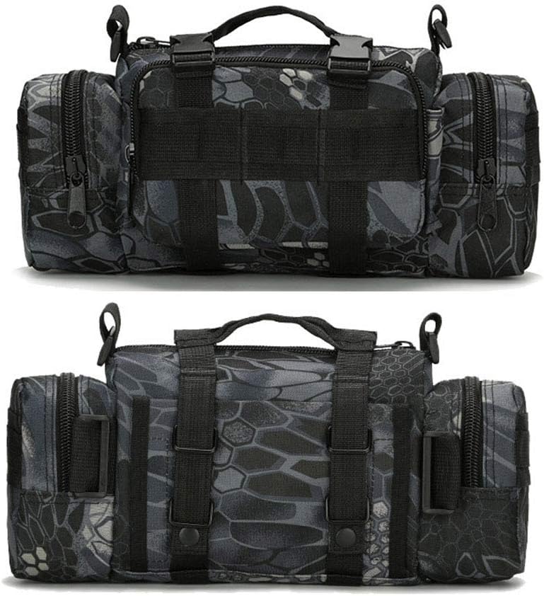Outdoor Sports Hiking Pack Range Bag Molle Camouflage Tactical Camera Gear Bag - A-TACS FG