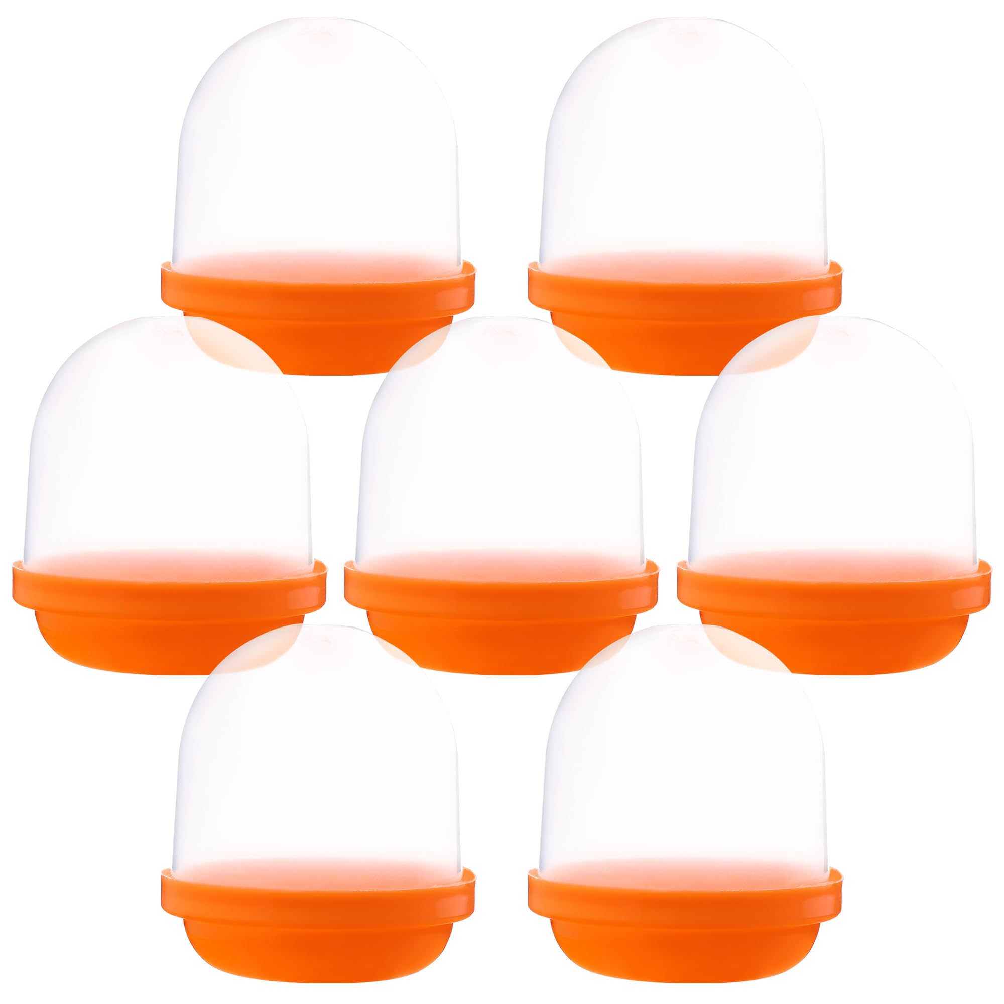 Entervending Capsule Vending Machine Translucent Acorn Capsules Empty 30 pcs 1.1 inch - Gumball Machine Capsules Refill Bulk Party Favors - Easter Basket Stuffers - DIY Craft Supplies