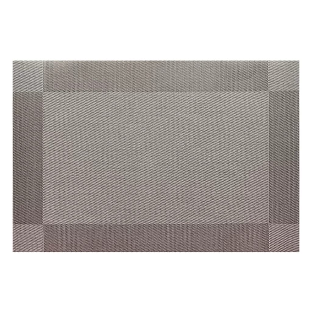 IANSHFKN Rectangular Dining Room Placemat Washable Table Woven Mat Frame Disc Bowl Coaster