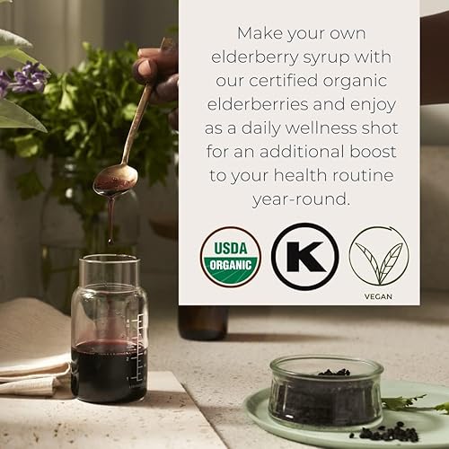 Miniatura 3 de Starwest Botanicals Bayas de saúco orgánicas ecológicas (3.17 oz)