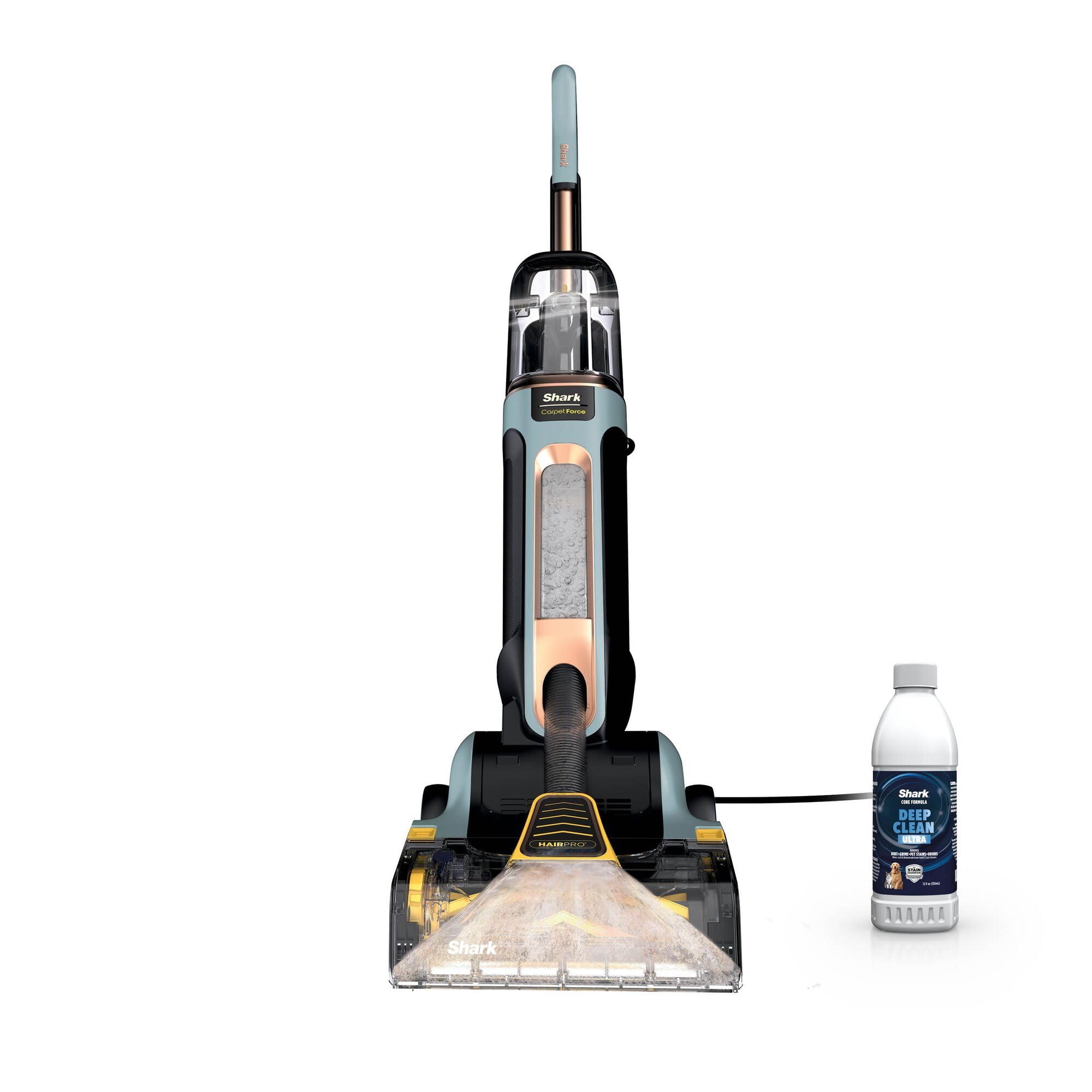 Shark CarpetForce - Limpiador de alfombras ultra vertical con HairPro