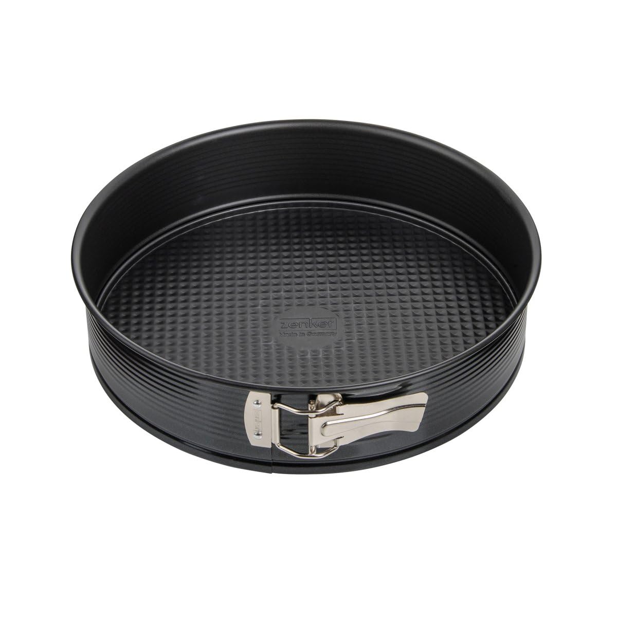Zenker Black Metallic Molde Desmontable 20 cm 1 Fondo, Molde Reposteria, Molde Tarta o Molde Bizcocho en Acero con Revestimiento Antiadherente, Resistente hasta 230ºC, Color Negro, 20x6,5 cm, 1 ud. — view 6