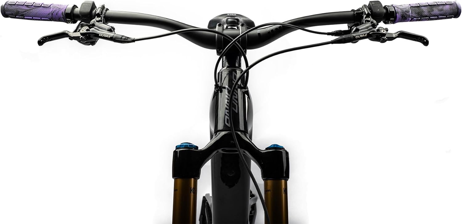 Bike Handlebar Grips MTB Enduro AMS Rise | Lock-On Grips, Ergonomic, Non-Slip and Lightweight