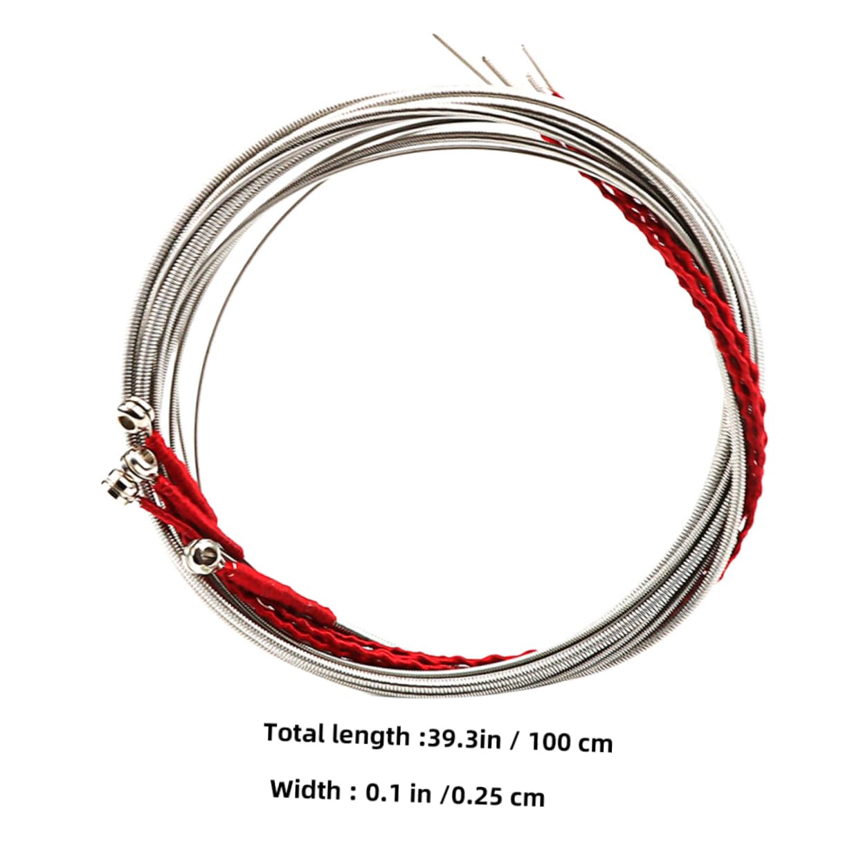 WHAMVOX Bass Strings Set U32a 4 String Acoustic Electric Bass Guitar Parts for Sound