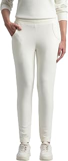 Jockey U119 Women's Super Combed Cotton Rich Fleece Fabric Regular Fit Joggers with StayWarm Technology Price In India