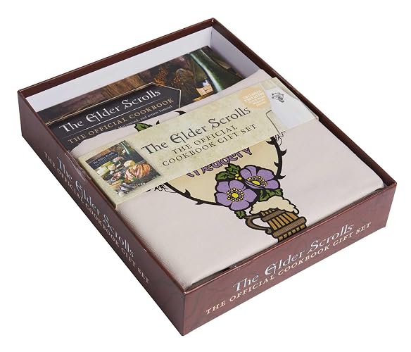 The Elder Scrolls®: The Official Cookbook Gift Set: (The Official Cookbook, Based on Bethesda Game Studios' RPG, Perfect Gift For Gamers) - Novelty Book