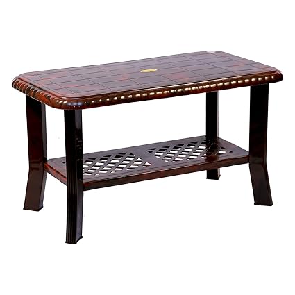 DECCAN PLAST Coffee Table | Innova Series | RWD | Made of Plastic | Living Room/Bedroom/Garden/Outdoors
