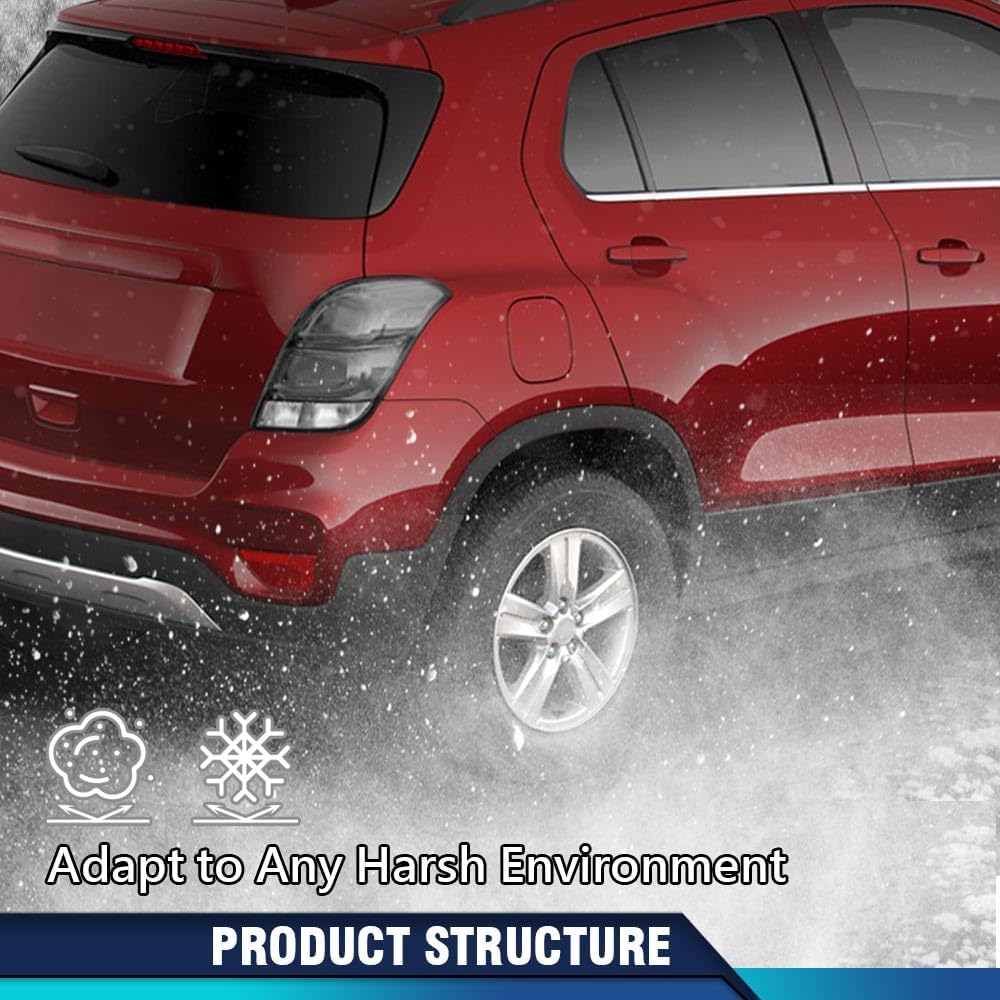 PIT66 Rear Right Fender Wheel Flare Trim Molding Compatible with Chevy Trax LTZ 2013-2016/Trax Premier 2017-2020/Trax (submodel: LS, LT) 2013-2022 95298242, GM1791123
