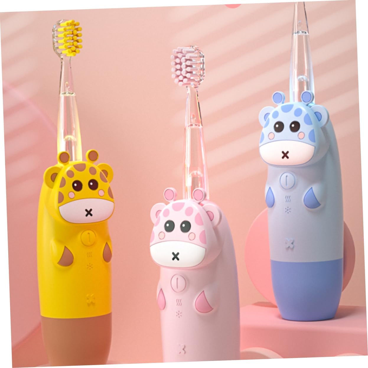 Healifty 1 Set Children's Electric Toothbrush Gum Kids Toothbrush USB Baby PC Automatic Oral Care