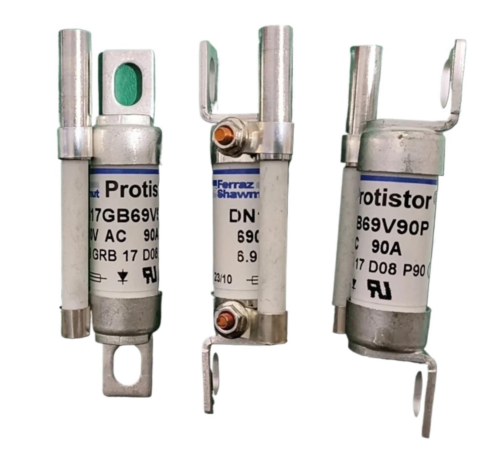 1pcs Fuses DN17GB69V63 Y220982 DN17GB69V75 Z220983 DN17GB69V80 A220984 DN17GB69V90 B220985 DN17UB69V100 C220986(DN17GB69V90P)