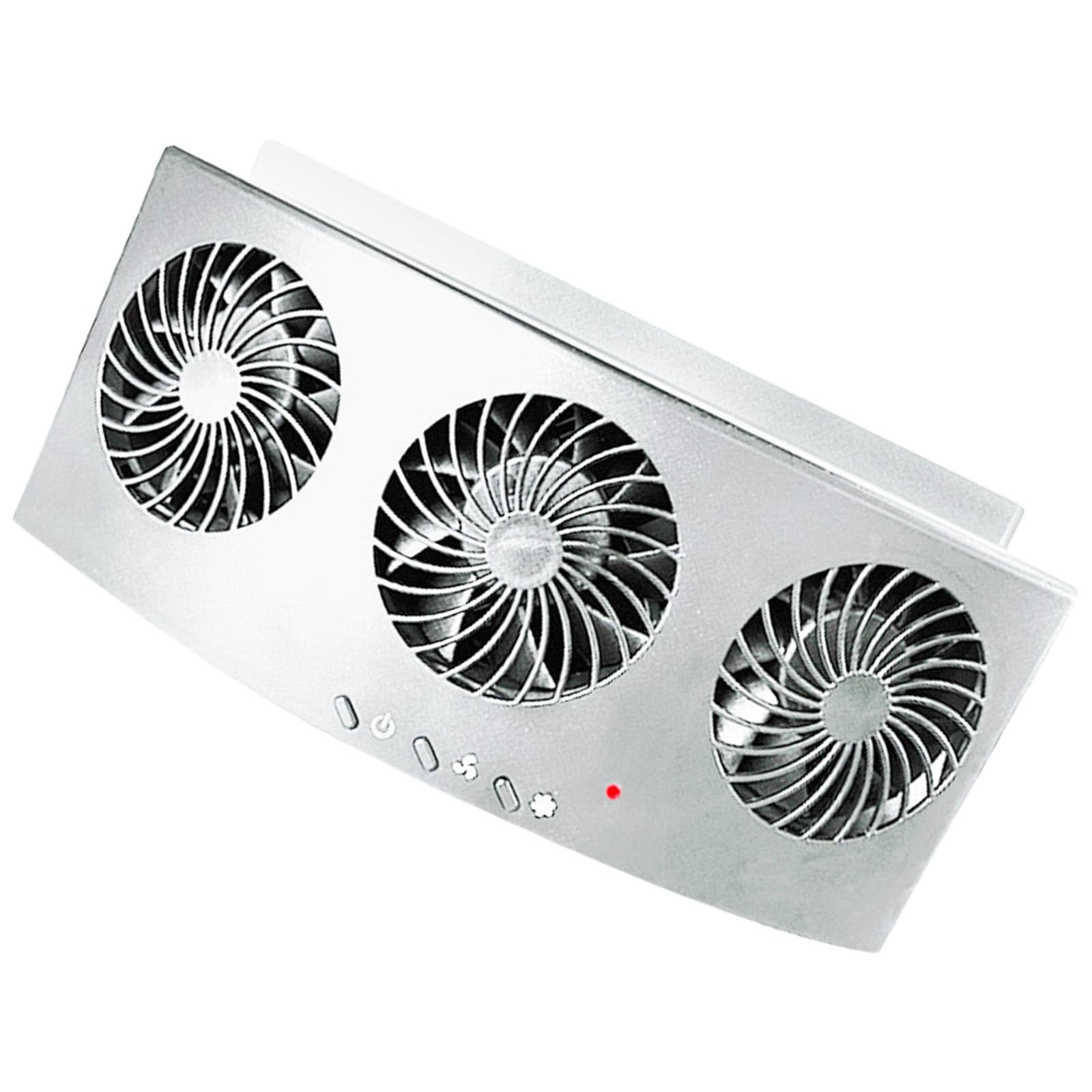 Speed Car Window Exhaust Fan Ventilation System Temperature Control for Car with USB Power Ventilation Fan for Cooling and Air Circulation