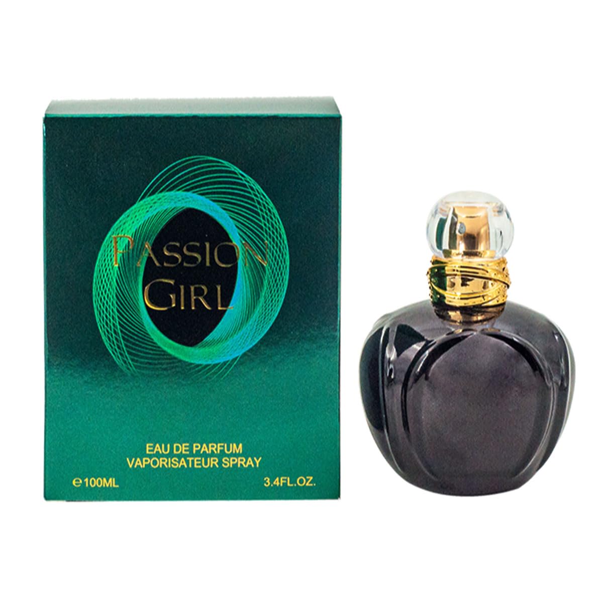 Passion Girl Women Perfume 100ml / 3.4 fl.oz. Eau De Parfum Vaporisateur Spray Floral & Sendalwood Oil From France