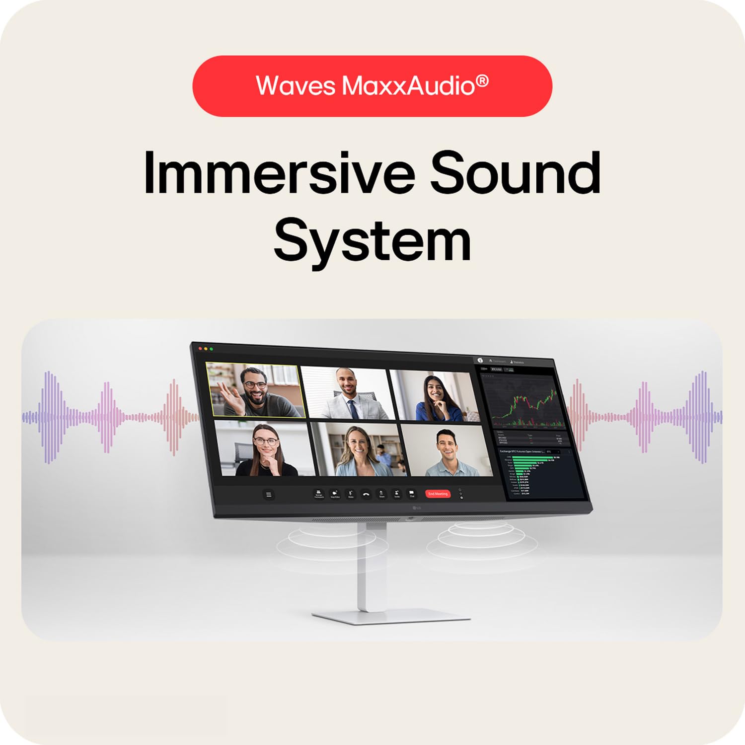 LG 34U530A 86.36cm (34 Inch) UltraWide WFHD (2560x1080) IPS Monitor, Anti-Glare, HDR10, 3-Side Virtually Borderless, HDMI, DP, USB-C, Speakers, Tilt/Height/Swivel Adjustment Slim Stand (White) — Amazon image 11