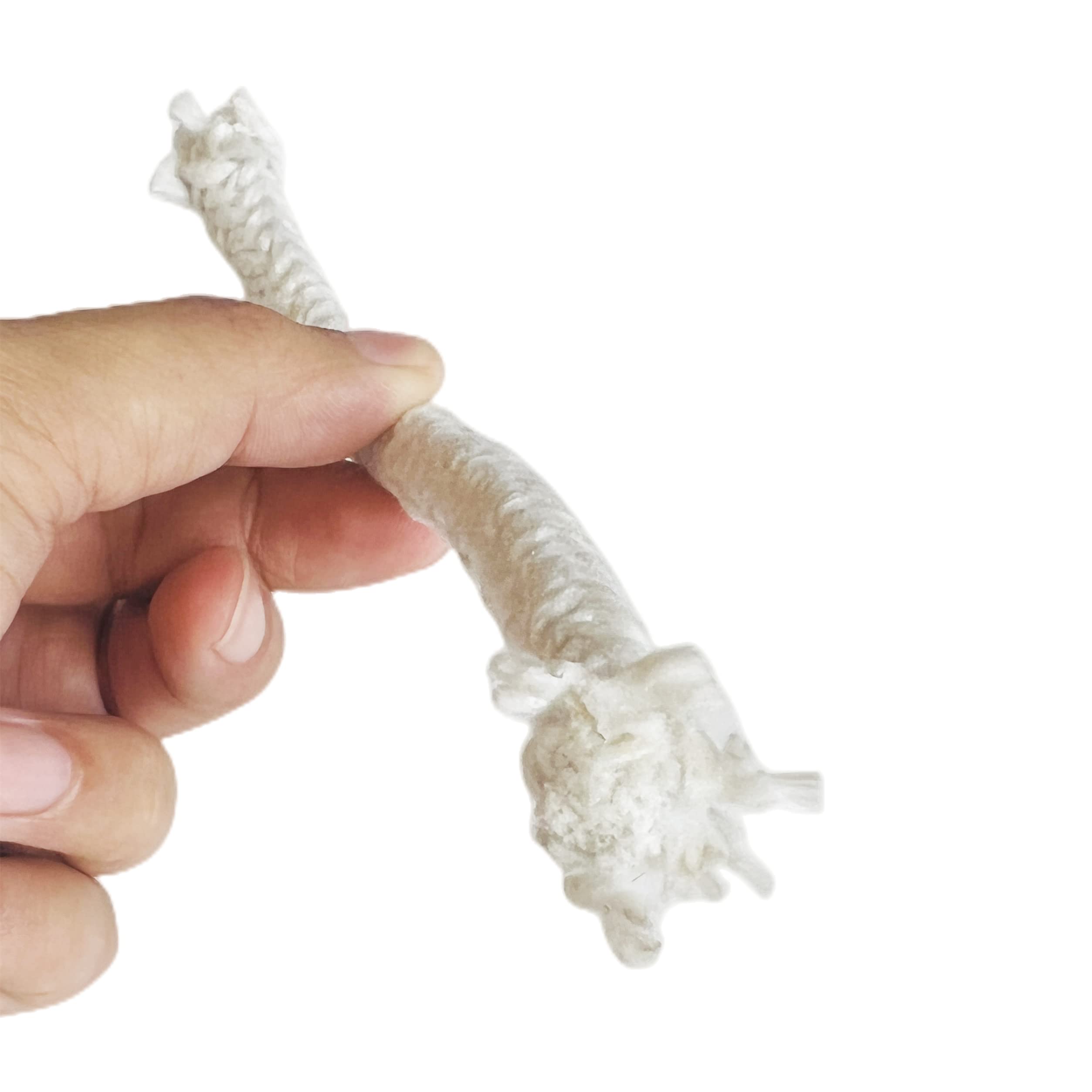 Custom-Size Ceramic Fiber Packing Rope - 10M Continuous Length, 200-2300°F Range(32mm*32mm)