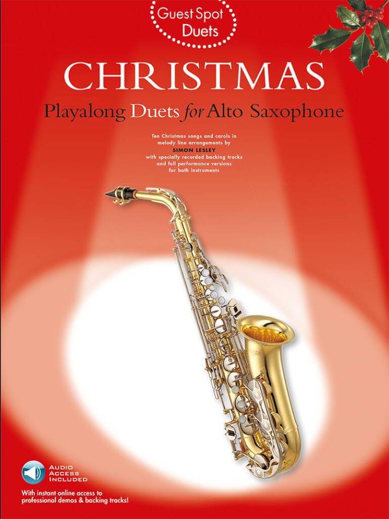 Guest Spot Duets: Christmas, Playalong Duets for Alto Saxophone