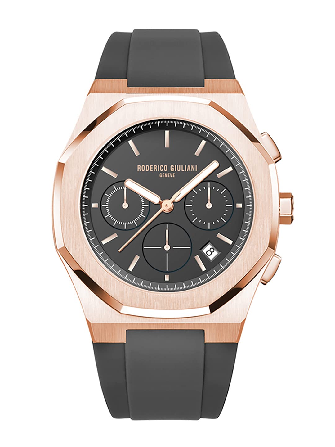 RODERICO GIULIANI Chronograph Analog Black DIAL Rose-Gold CASE Mens Watch MSLC-71000003 (B0BF7G985Y) Amazon Price History, Amazon Price Tracker