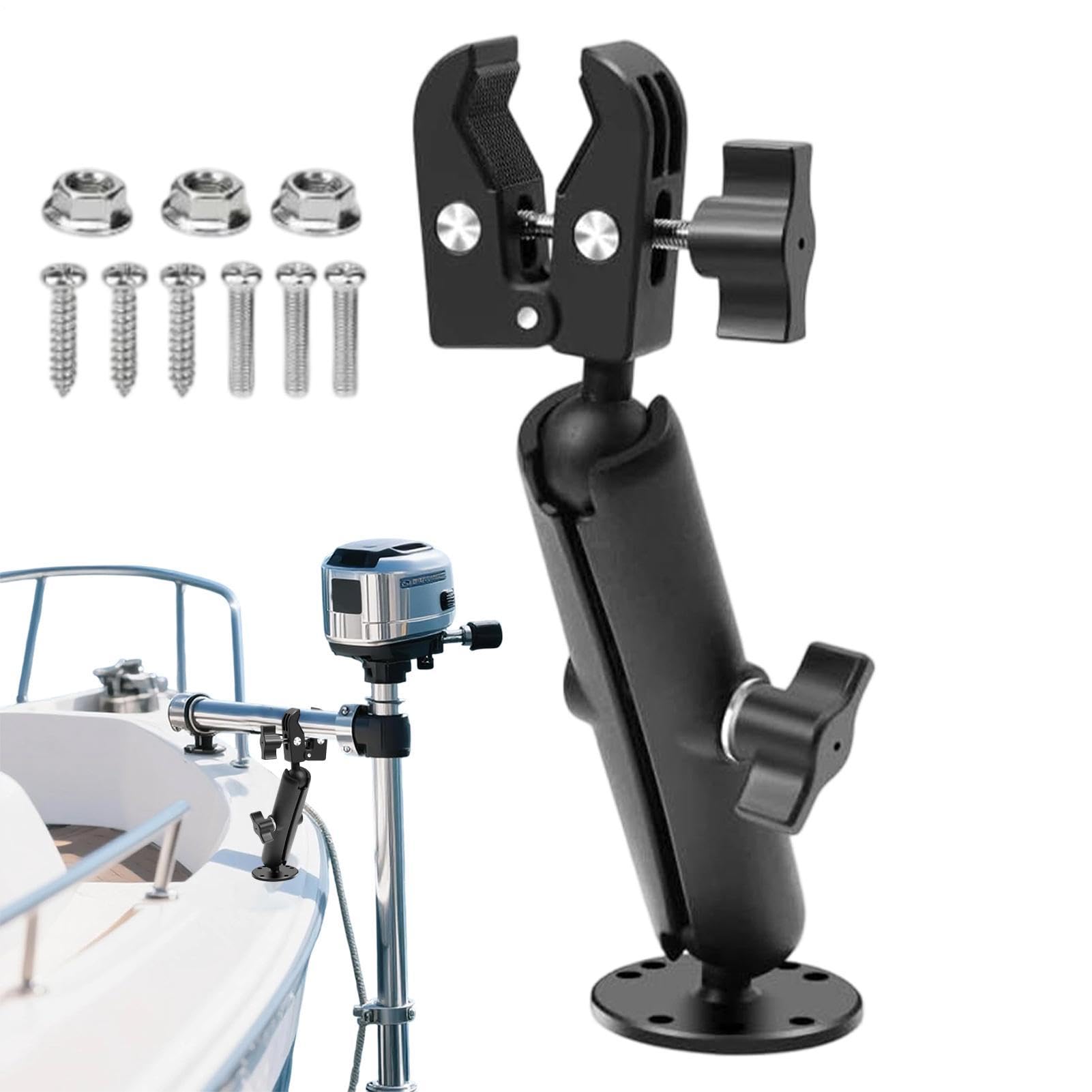 Support pour moteur de traîne extérieur amovible pour pêcheur en mer et lac