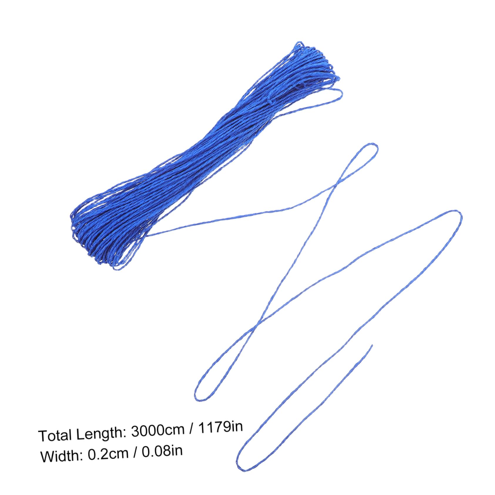 VILLCASE 10pcs Colorful Paper Twine String Soft Braided Craft Rope for DIY Art Projects Easy Handling for Home and School for Creative Wrapping and Crafting Activities