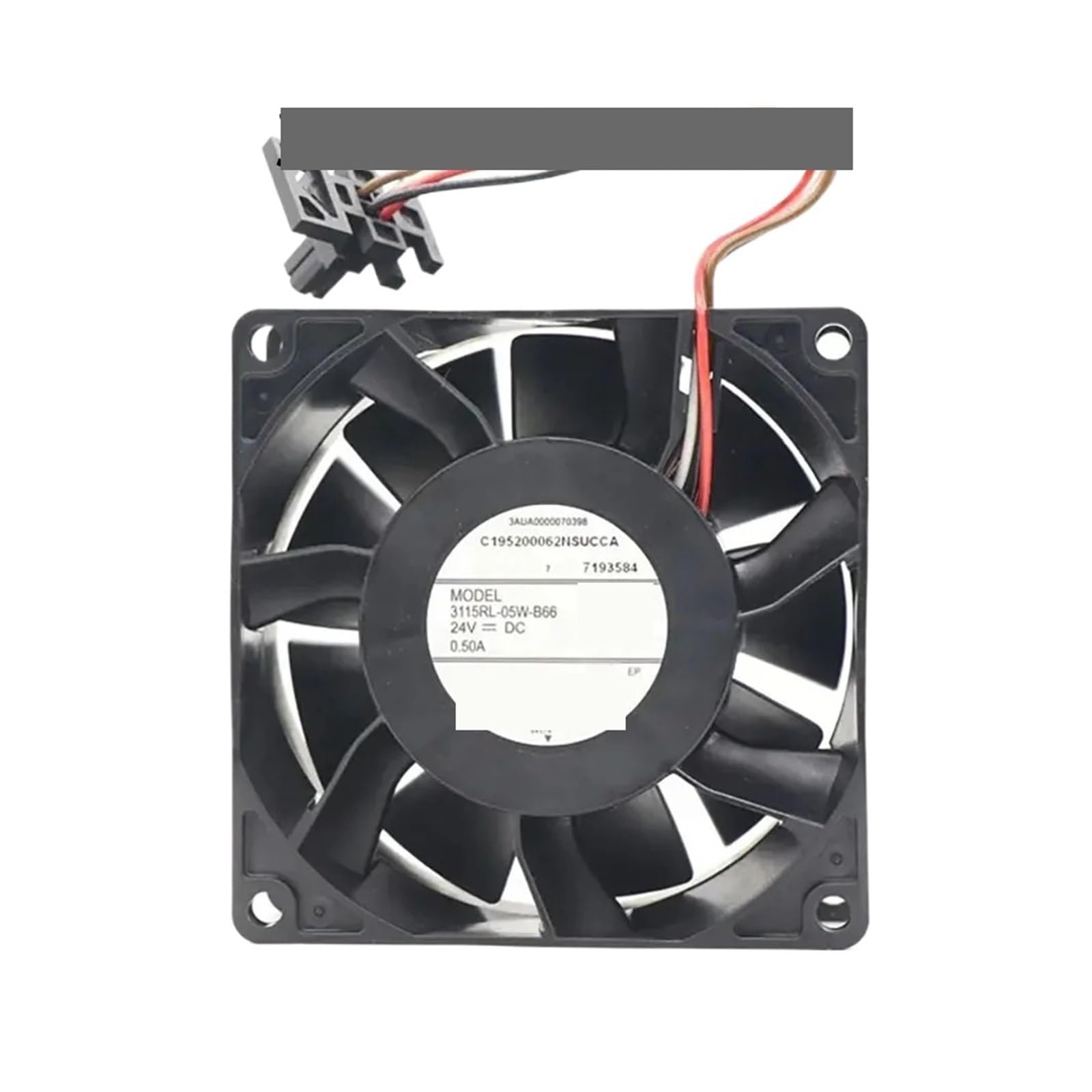 Inverter control Fan 24VDC 0.50A 80*80*38MM 3115RL-05W-B66 radiator