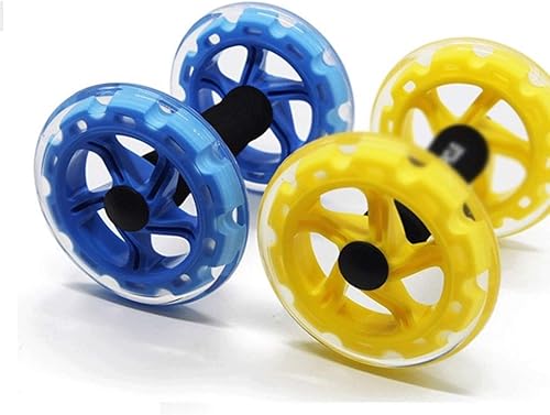 Miniatura 8 de XENITE Core Wheels - Rodillo de entrenamiento de fuerza dinámica y abdominales, juego de 2 ejercicios dinámicos para mejorar la fuerza del núcleo,
