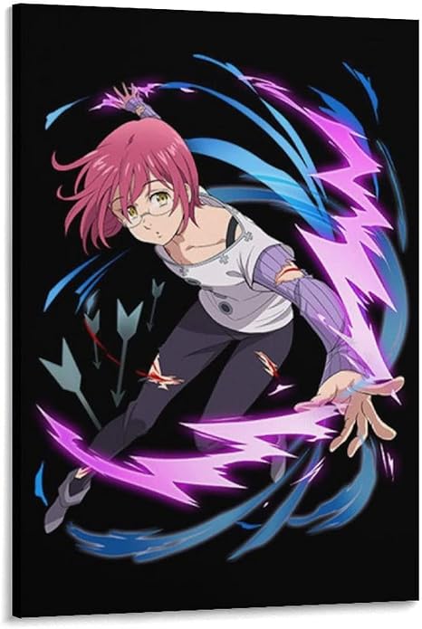 Amazon Co Jp アニメセブンデッドリーシンズゴウセルポスター3ポスター装飾画キャンバスウォールアートリビングルームポスター研究室装飾画12 18inch 30 45cm ホーム キッチン
