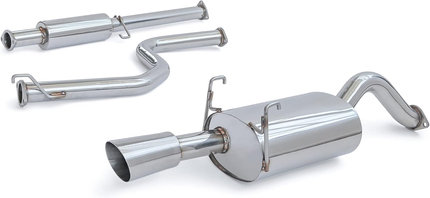 Yonaka Stainless Steel Exhaust Compatible/Replacement for