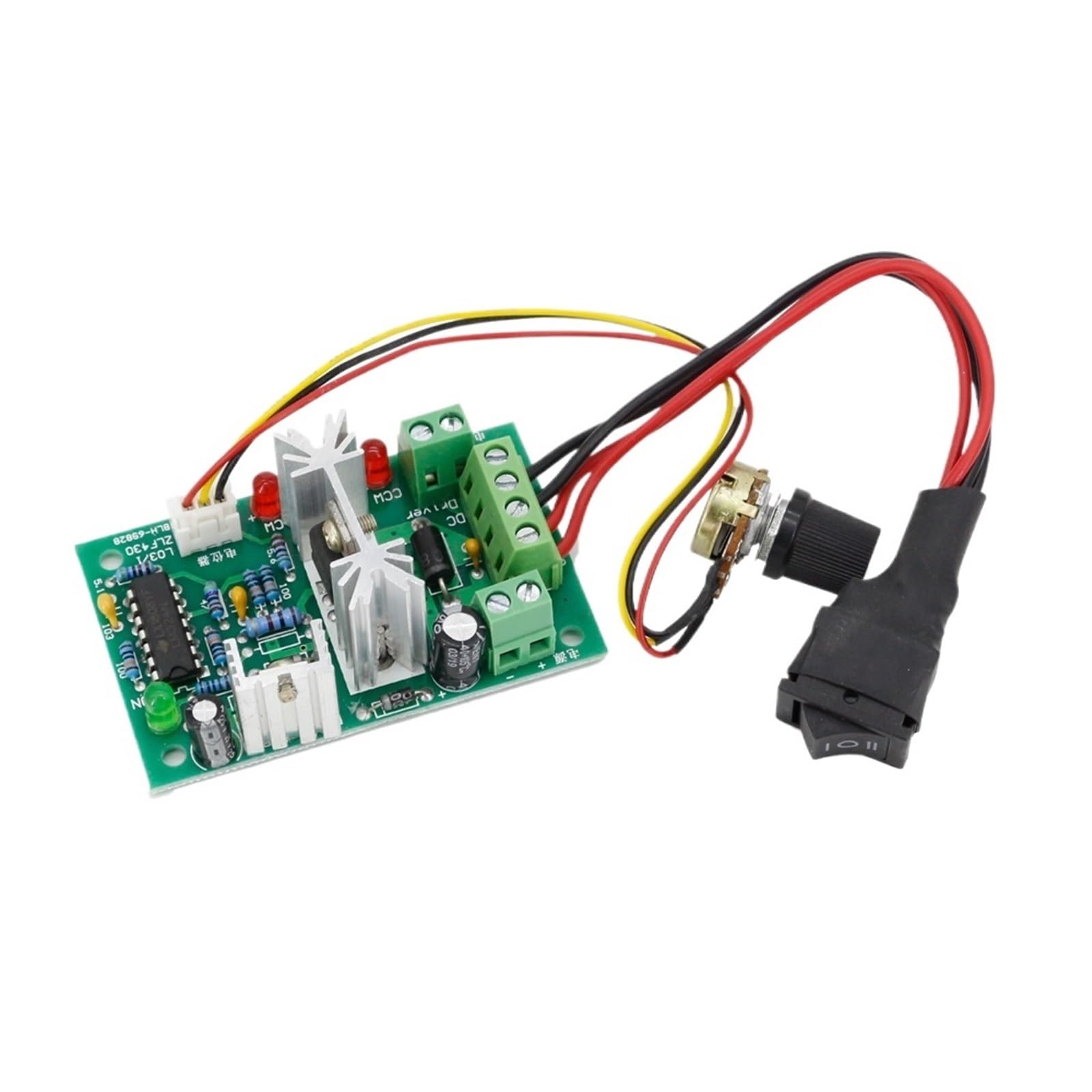 CCM6N Gleichstrommotorregler, 6 V, 12 V, 24 V, 30 V, Positiver und negativer Regler, positiver und negativer Schalter