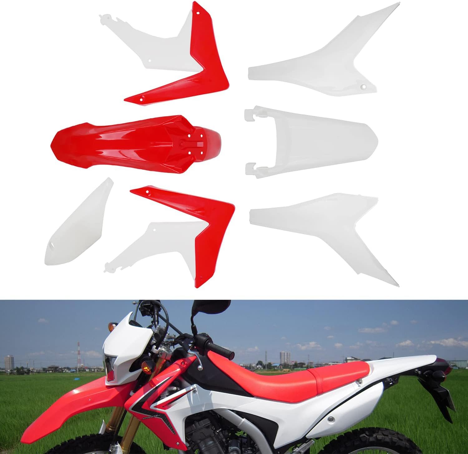 Kit Fairings Bodywork For 2007 Honda CRF230F For Sale Crf150r