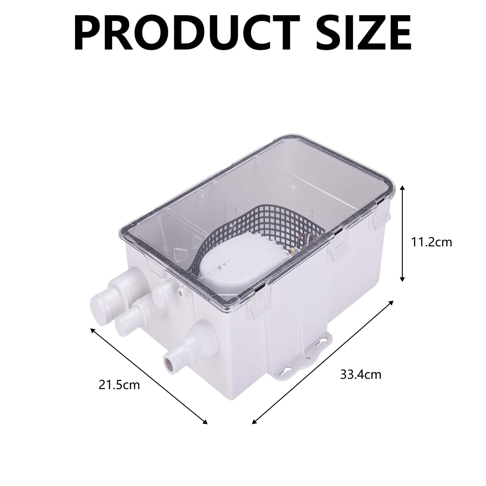 Pompa Per Doccia Per Barche, 24 V 750 GPH Pompa Di Sentina Automatica Sistema Di Pompa Di Sentina Per Doccia Da Campeggio Per Camper Pompe Per Scatole Di Scarico Multiporta Con Interruttore