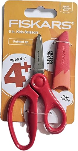 FISKARS Tijeras para niños de 5 pulgadas