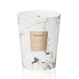 M&SENSE Santal Scented Candles for Home&comma; Lead-Free Wick Highly Scented Jar Candles&comma; 14&period;1 Oz 80 Hours Lasting Burning Candles Gifts for Women&comma; Relaxing Aromatherapy Candle for Stress Relief