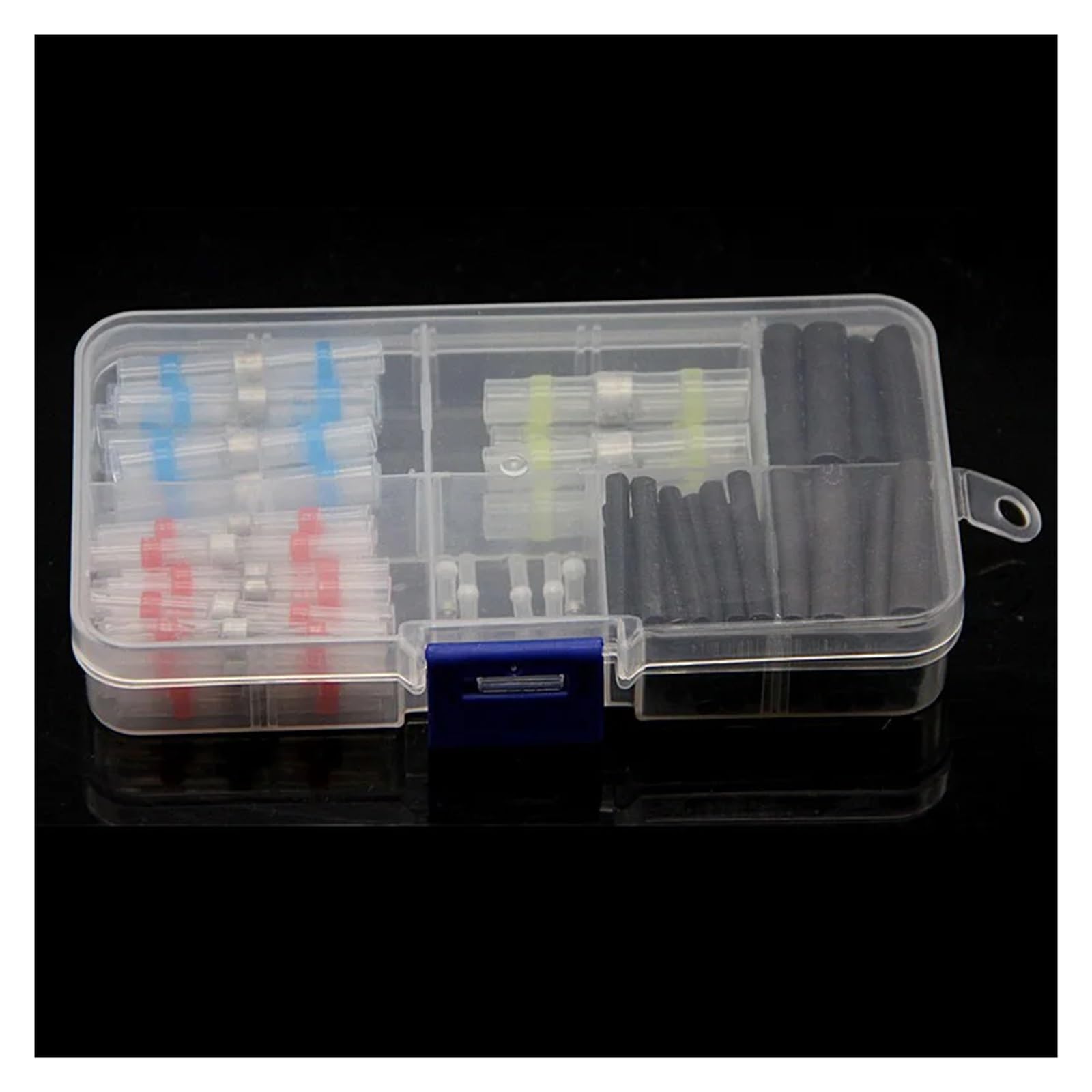 ICXLPMC 110Pcs Assorted Insulated Sheath heat shrink tube welding terminal combination
